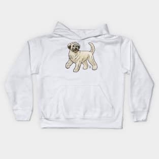 Dog - Soft-Coated Wheaten Terrier - Heavy Cream Kids Hoodie